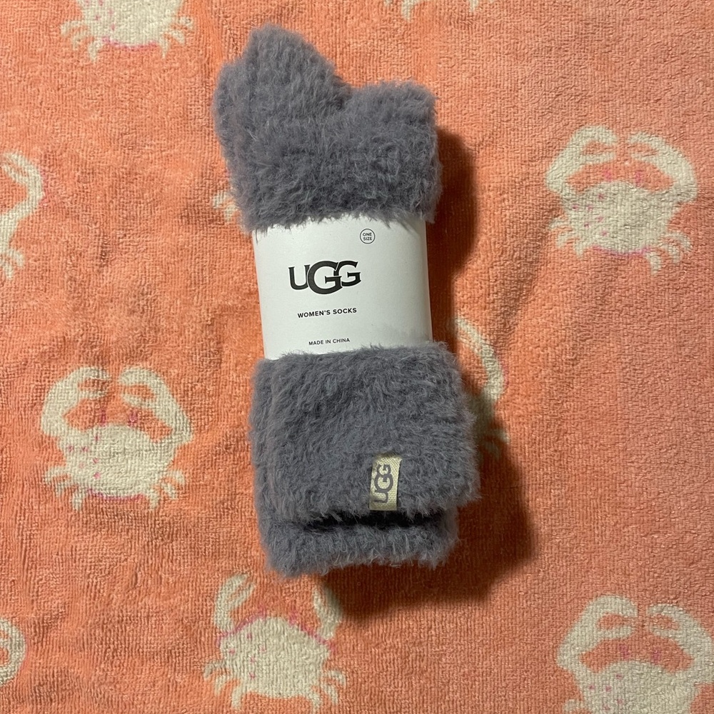 UGG Purple Cozy Plush Socks